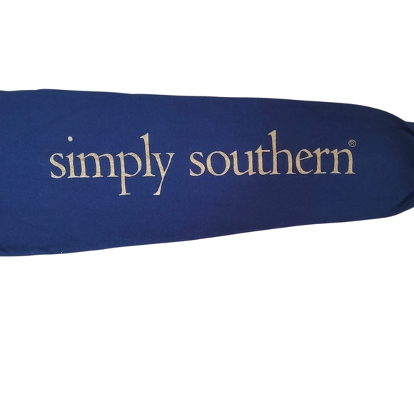 Simply Southern Fall Give Thanks Long Sleeve Shirt, Pigs & Pumpkins - Picture 3 of 6